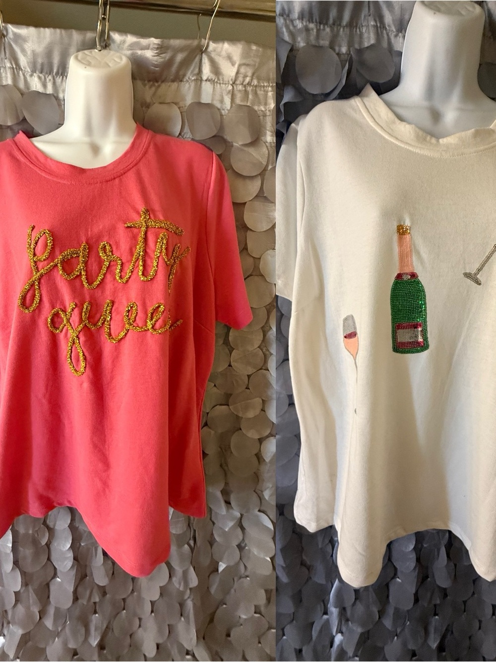 Party Queen Coral Short Sleeve Tee